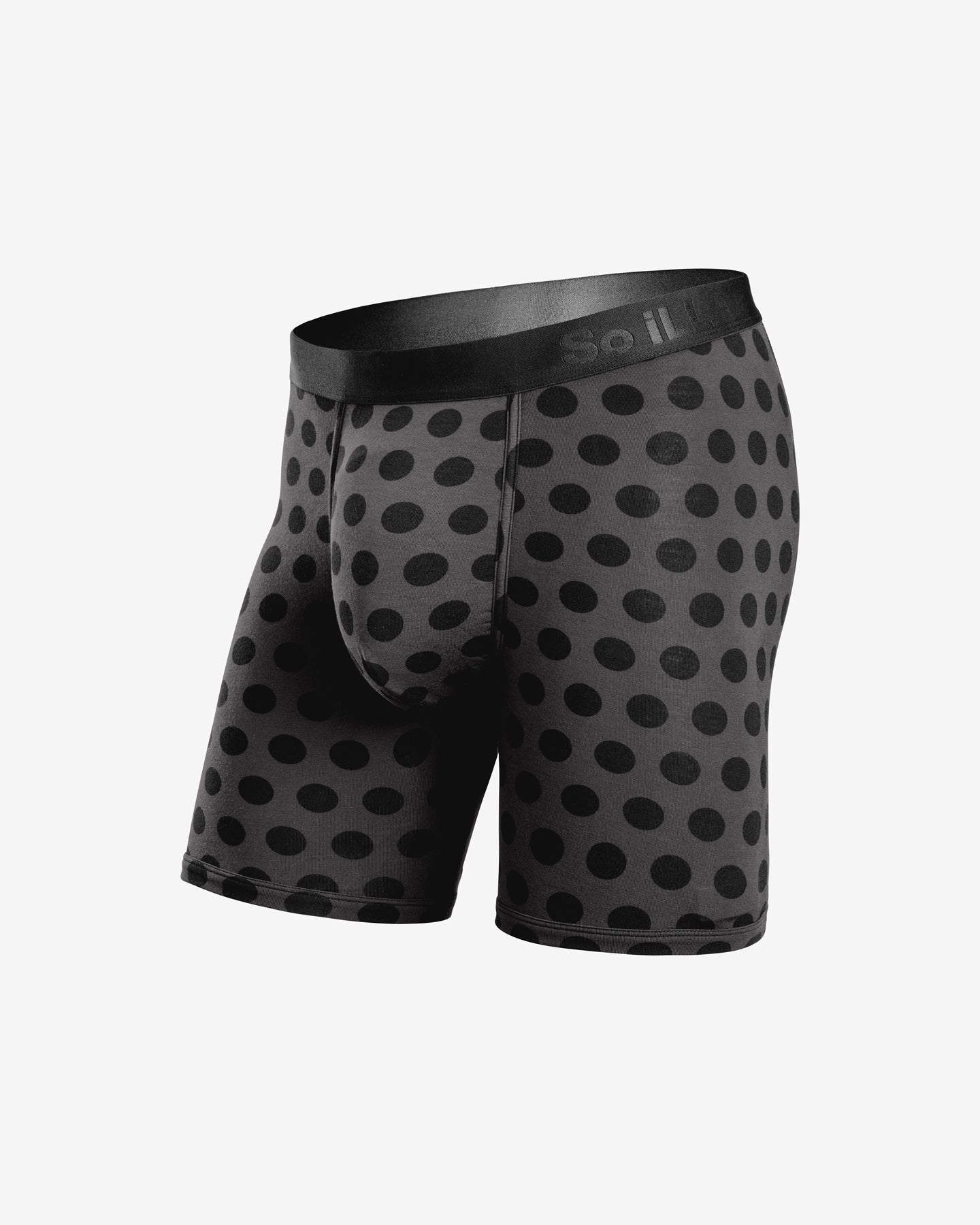 Polka Dot Boxer Briefs • Black Wolf - Black Wolf - S - So iLL - BN3TH